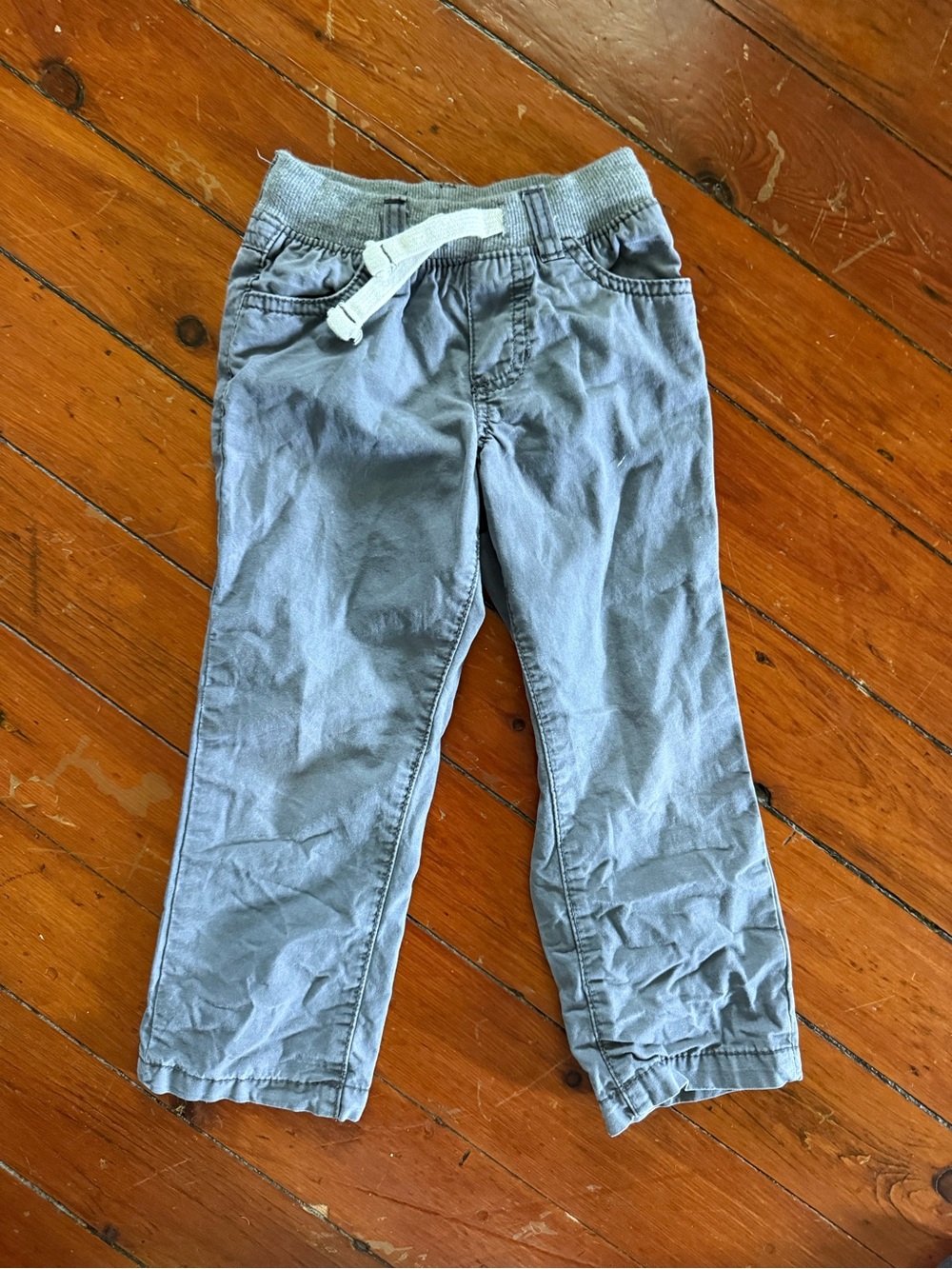 Carter's Slate Blue Pull-On Joggers with Drawstring